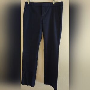 Banana Republic Womens Navy Ryan Pants Size 6